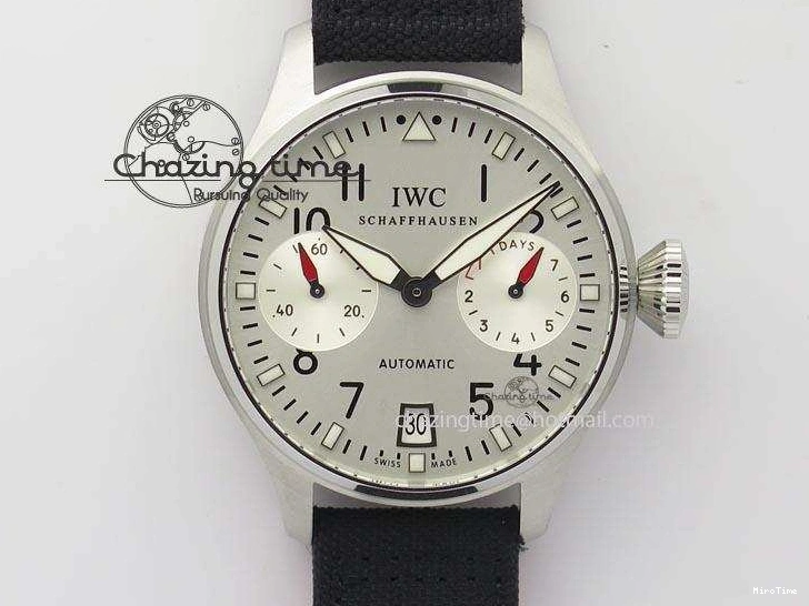 MIROTIME 1229 Big Pilot Real PR IW500432 DFB Limited Edition ZF 1:1 Best Edition On Black Nylon Strap A Fashionable 7276